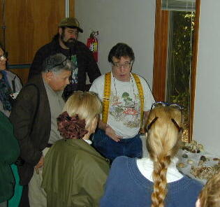 Bill Cibula, eminent mycologist at NASA, at a foray for the GSMS in Florida