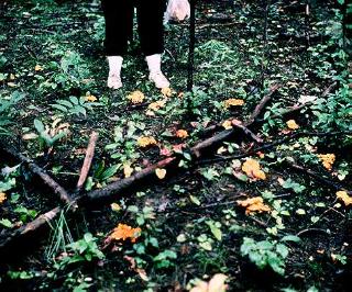 Rosanne with chanterelles