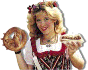 German pretzel girl